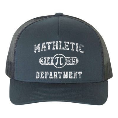 Mathletic Department 3.14159 Pi Day Math Teacher Vintage Yupoong Adult 5-Panel Trucker Hat