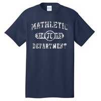 Mathletic Department 3.14159 Pi Day Math Teacher Vintage Tall T-Shirt