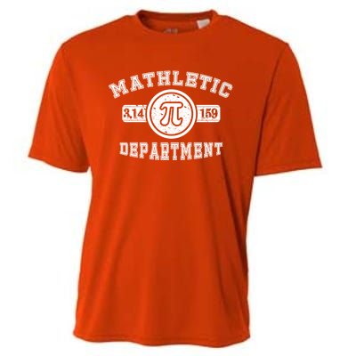 Mathletic Departt 3 14159 Math Teacher Happy Pi Day Cool Gift Cooling Performance Crew T-Shirt