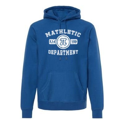 Mathletic Departt 3 14159 Math Teacher Happy Pi Day Cool Gift Premium Hoodie