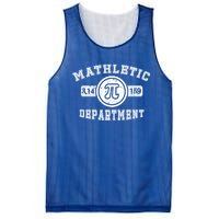 Mathletic Departt 3 14159 Math Teacher Happy Pi Day Cool Gift Mesh Reversible Basketball Jersey Tank