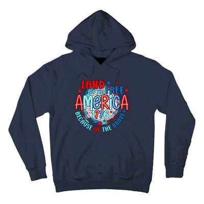 Memorial Day 4th Of July Stars And Stripes 1776 Tall Hoodie