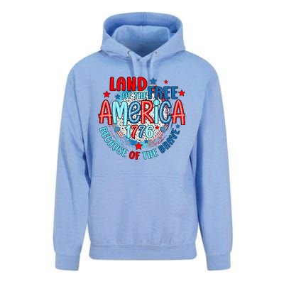 Memorial Day 4th Of July Stars And Stripes 1776 Unisex Surf Hoodie