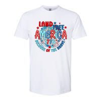 Memorial Day 4th Of July Stars And Stripes 1776 Softstyle CVC T-Shirt