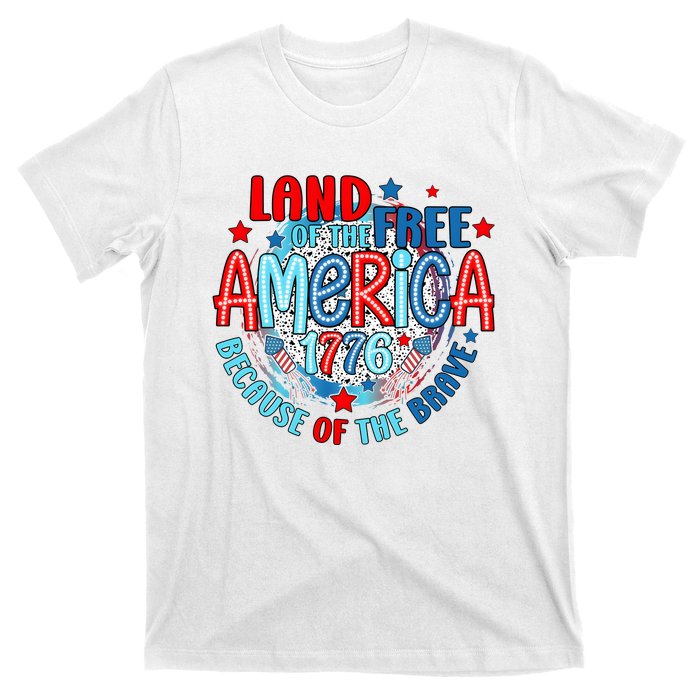 Memorial Day 4th Of July Stars And Stripes 1776 T-Shirt