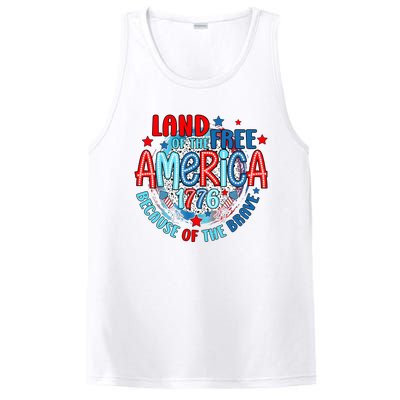 Memorial Day 4th Of July Stars And Stripes 1776 PosiCharge Competitor Tank