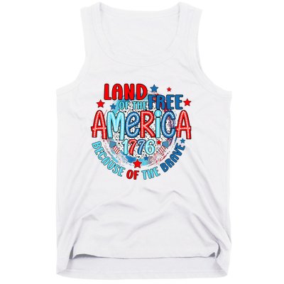 Memorial Day 4th Of July Stars And Stripes 1776 Tank Top