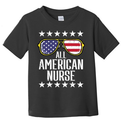 Memorial Day 4th Of July RN Nurse Toddler T-Shirt