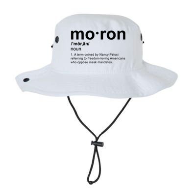 Moron Definition Anti Nancy Pelosi Funny Republican Legacy Cool Fit Booney Bucket Hat