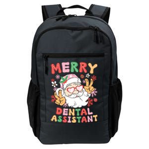 Merry Dental Assistant Christmas Dental Assisting Xmas Party Gift Daily Commute Backpack