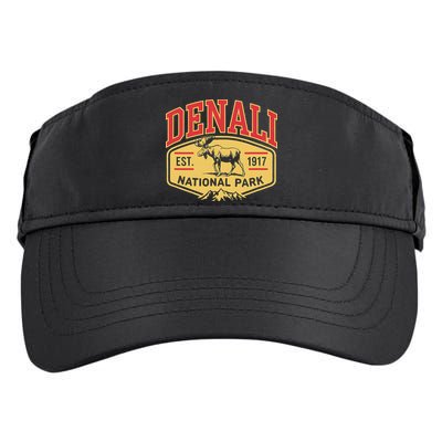 Mount Denali Alaska Mountaineer Climbing National Park Adult Drive Performance Visor
