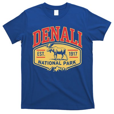 Mount Denali Alaska Mountaineer Climbing National Park T-Shirt