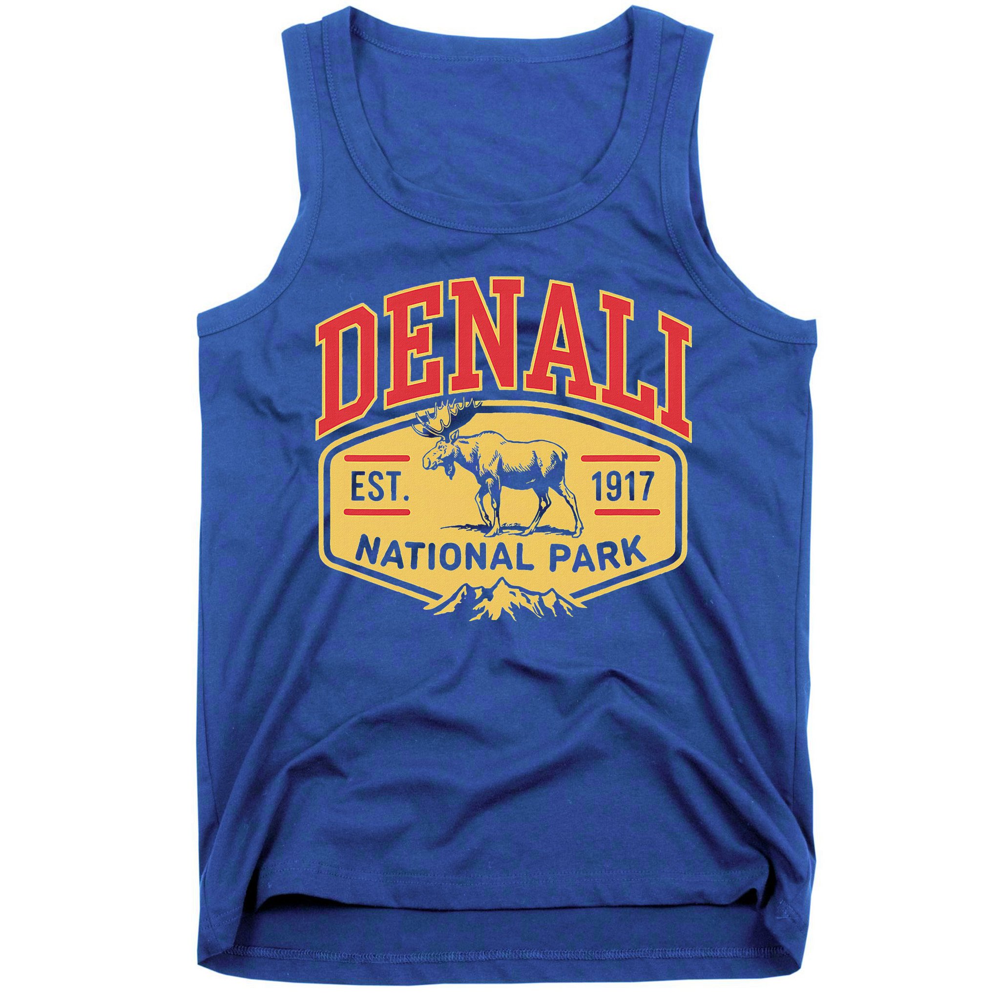 Mount Denali Alaska Mountaineer Climbing National Park Tank Top