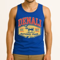 Mount Denali Alaska Mountaineer Climbing National Park Tank Top