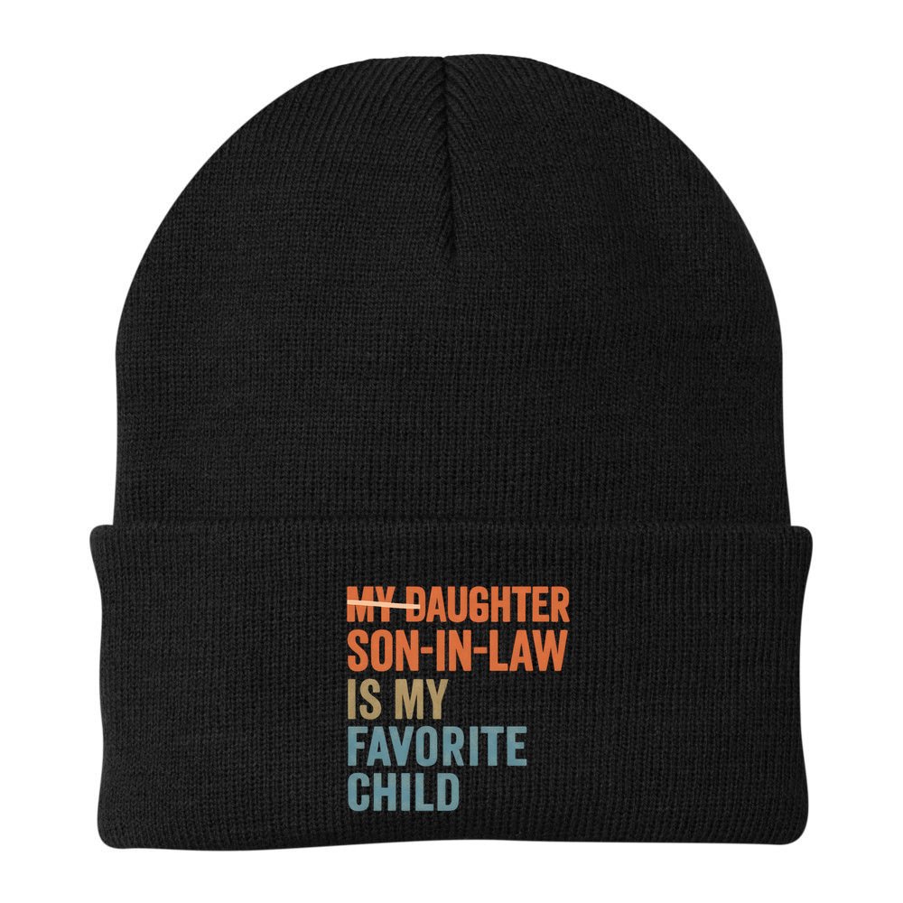 My Daughter and Son-in-Law Are My Favorite Child Beanie