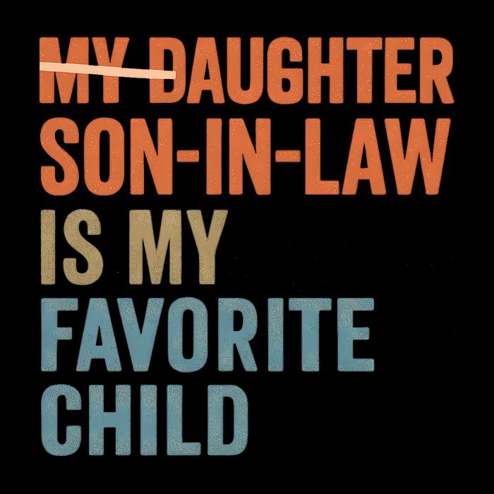 My Daughter and Son-in-Law Are My Favorite Child Mesh Reversible Basketball Jersey Tank