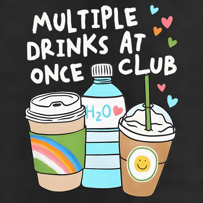 Multiple Drinks At Once Club Funny Multiple Drinks Knit Cap Winter Beanie