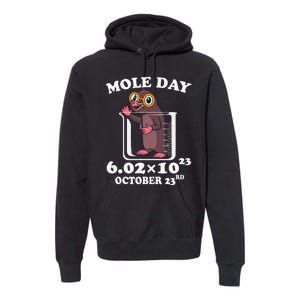 Mole Day AvogadroS Number October 23rd Science Lovers Premium Hoodie