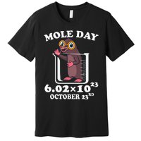 Mole Day AvogadroS Number October 23rd Science Lovers Premium T-Shirt