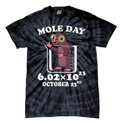 Mole Day AvogadroS Number October 23rd Science Lovers Tie-Dye T-Shirt