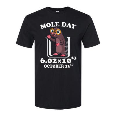 Mole Day AvogadroS Number October 23rd Science Lovers Softstyle CVC T-Shirt