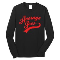 Mens Dodgeball Average Joe's Joes Long Sleeve Shirt