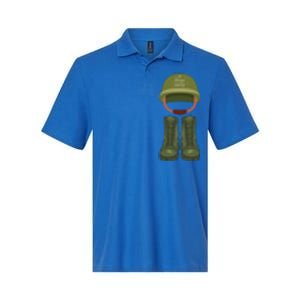 Memorial Day Armed Forces Honor The Fallen Soldiers Military Gift Softstyle Adult Sport Polo