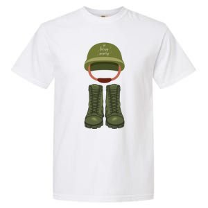 Memorial Day Armed Forces Honor The Fallen Soldiers Military Gift Garment-Dyed Heavyweight T-Shirt