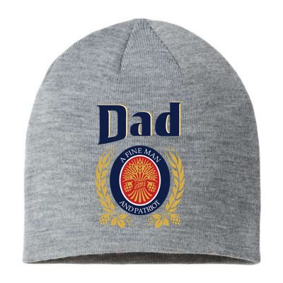 Miller Dad A Fine Man And Patriot Fathers Day Sustainable Beanie