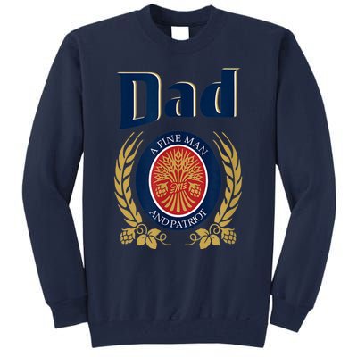 Miller Dad A Fine Man And Patriot Fathers Day Tall Sweatshirt