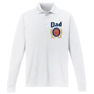 Miller Dad A Fine Man And Patriot Fathers Day Performance Long Sleeve Polo