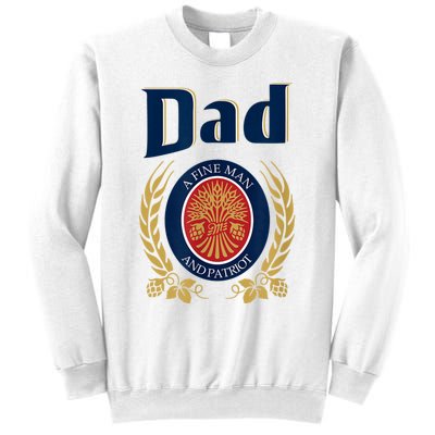 Miller Dad A Fine Man And Patriot Fathers Day Sweatshirt