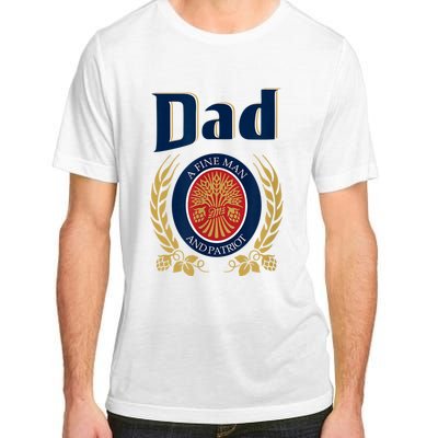 Miller Dad A Fine Man And Patriot Fathers Day Adult ChromaSoft Performance T-Shirt