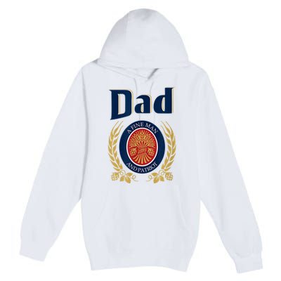 Miller Dad A Fine Man And Patriot Fathers Day Premium Pullover Hoodie