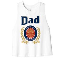 Miller Dad A Fine Man And Patriot Fathers Day Women's Racerback Cropped Tank