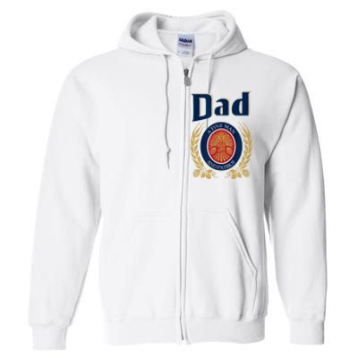 Miller Dad A Fine Man And Patriot Fathers Day Full Zip Hoodie