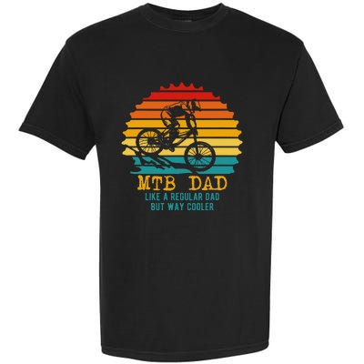 Mtb Dad Apparel Retro Mountain Bike Dad Garment-Dyed Heavyweight T-Shirt