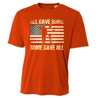 Memorial Day All Gave Some Some Gave All Gift Cooling Performance Crew T-Shirt