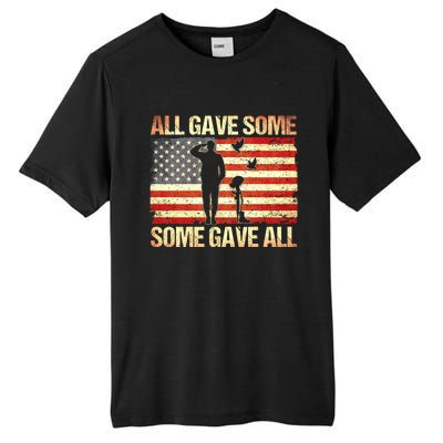 Memorial Day All Gave Some Some Gave All Gift Tall Fusion ChromaSoft Performance T-Shirt