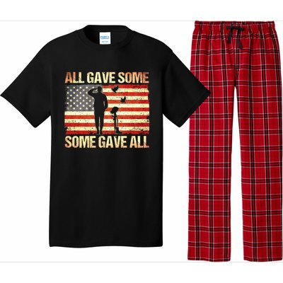 Memorial Day All Gave Some Some Gave All Gift Pajama Set