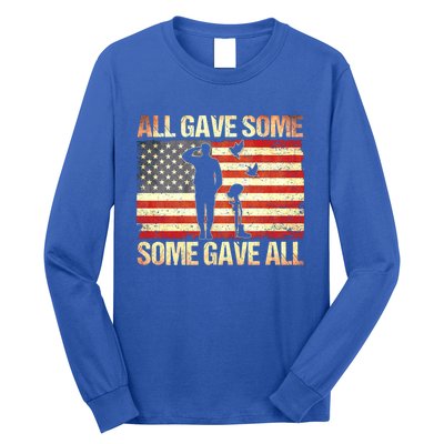 Memorial Day All Gave Some Some Gave All Gift Long Sleeve Shirt