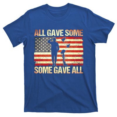 Memorial Day All Gave Some Some Gave All Gift T-Shirt