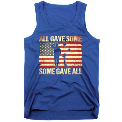 Memorial Day All Gave Some Some Gave All Gift Tank Top