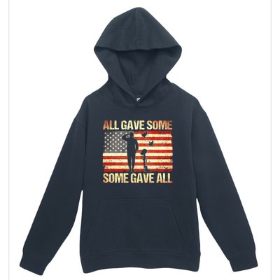 Memorial Day All Gave Some Some Gave All Gift Urban Pullover Hoodie