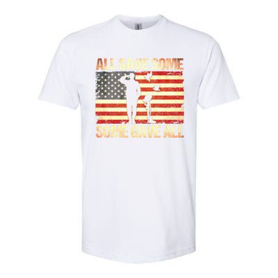 Memorial Day All Gave Some Some Gave All Gift Softstyle® CVC T-Shirt