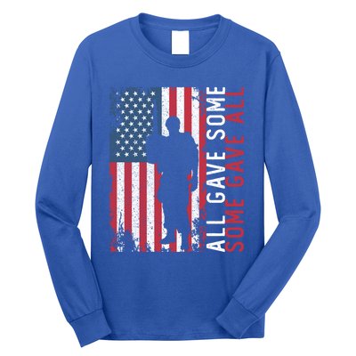 Memorial Day All Gave Some Some Gave All Cool Gift Long Sleeve Shirt