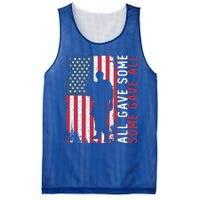 Memorial Day All Gave Some Some Gave All Cool Gift Mesh Reversible Basketball Jersey Tank