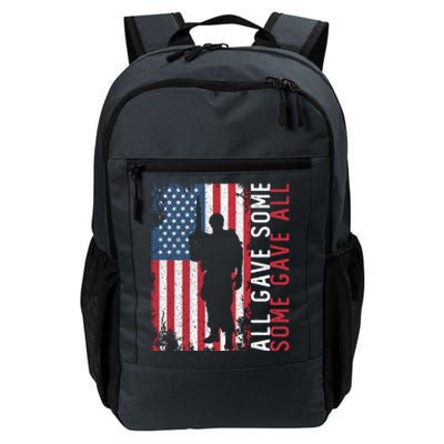 Memorial Day All Gave Some Some Gave All Cool Gift Daily Commute Backpack