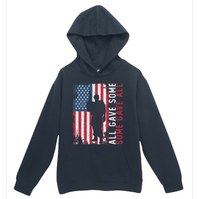 Memorial Day All Gave Some Some Gave All Cool Gift Urban Pullover Hoodie