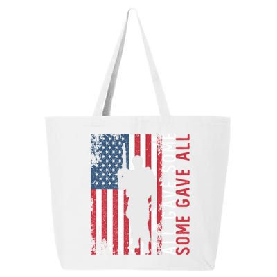 Memorial Day All Gave Some Some Gave All Cool Gift 25L Jumbo Tote